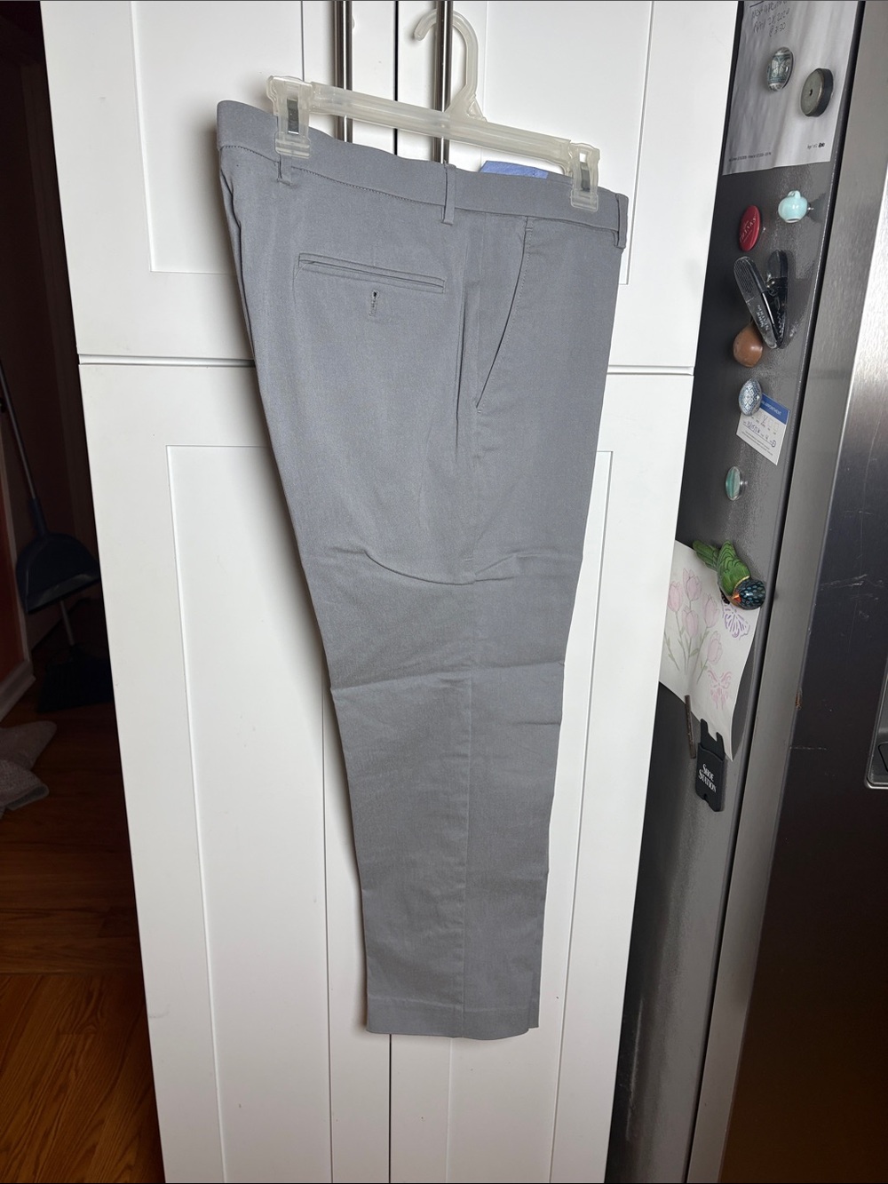 Tommy Hilfiger Men's Light Gray Dress Pants